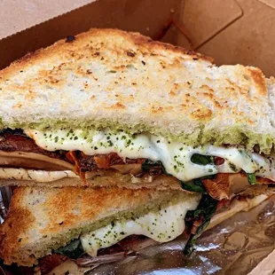 St. Patrick's Day special sandwich. It was delicious!!!