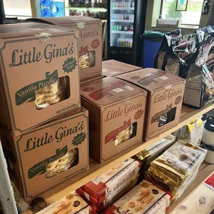 Little Gina's! Great product selection here