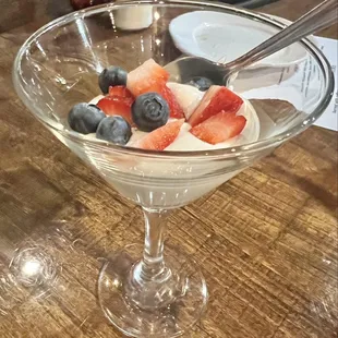 Sabayon and Fresh Berries