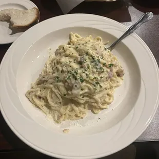 Spaghetti Carbonara Dinner