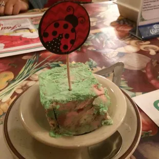 Homemade spumoni! One of the best I&apos;ve ever had.