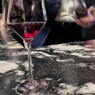 Our 9th glass of wine. We were really feeling ourselves by now