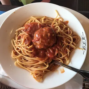 Spaghetti and Meatballs