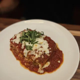 Eggplant Parmesan Dinner