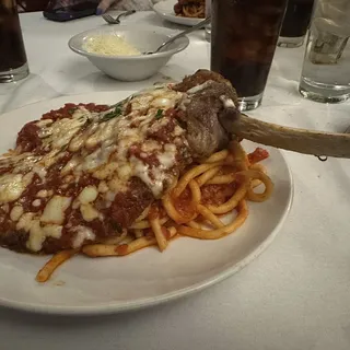 Veal Chop Parmesan