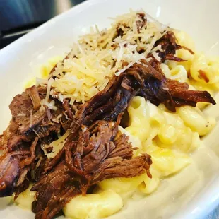 Braised Beef Shank Mac&amp;Cheese