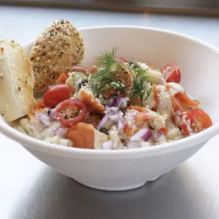 The Lox Bagel Bowl! On special now!