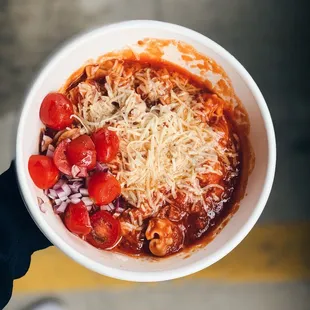 Truffle Bolognese Made with Sweet Italian Turkey Sausage Bowl