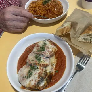 Eggplant parmigiana