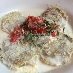 Lobster ravioli