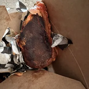 Food quality was bad.