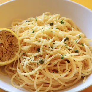 pasta dish, pasta, food