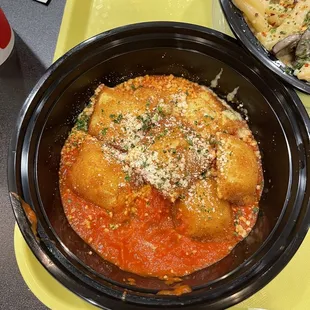 Fried Cheese Ravioli