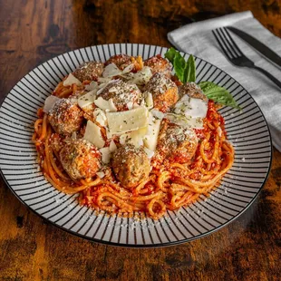 Spaghetti con Polpette