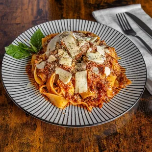 Pappardelle Pasta with Beef Ragu