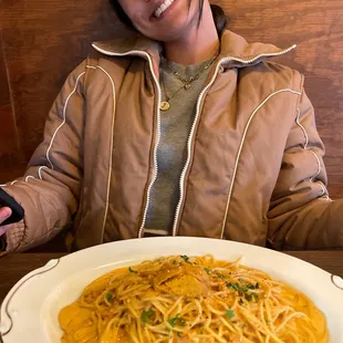 Uni pasta so beautifully creamy!