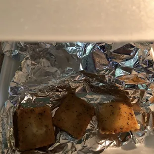 8 Pcs. Toasted Ravioli with Marinara Sauce