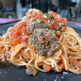 Spaghetti and Meatballs