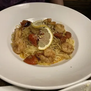 Blackened Shrimp Scampl