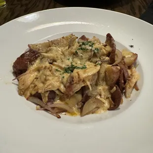 Chefs Gnocchi and drews hash