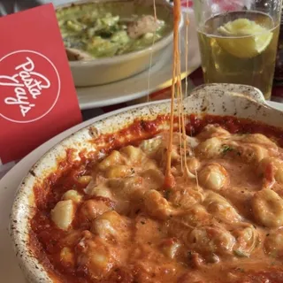 Gnocchi with marinara sauce