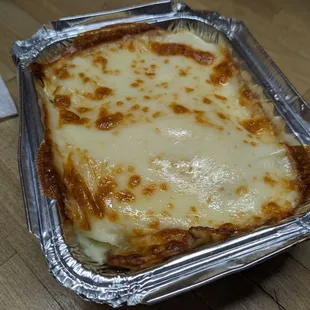 Lasagna with white sauce