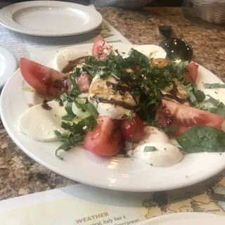Mozzarella Caprese Dinner