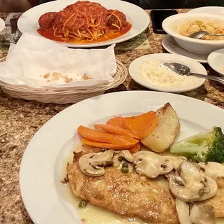 Orange Roughy Francese Dinner