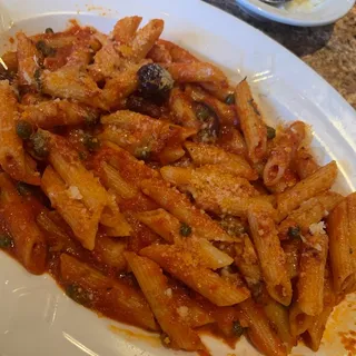 Penne Puttanesca Pasta Lunch