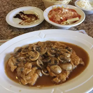 Chicken Marsala Lunch