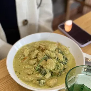 Pesto Gnocchi (add chicken)