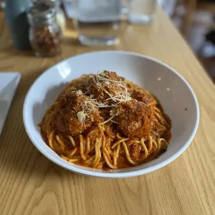 Spaghetti con Polpette