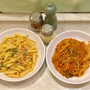 Penne Alla Norcina, Spaghetti con Polpette (12/2023)
