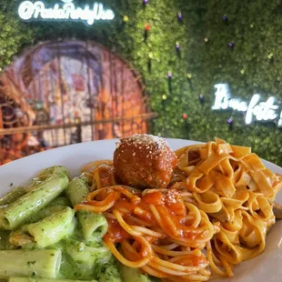 Excuse me, can I have some pasta with my pasta!?!