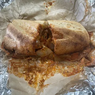 6" Sausage and Pepper Sandwich