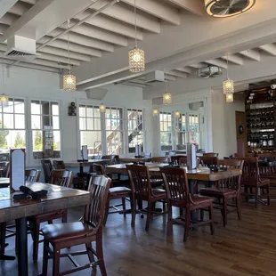 Interior of Pasta Pelican Restaurant &amp; Lounge in Alameda.