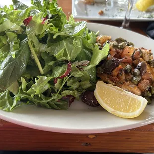 Grilled Salmon Salad