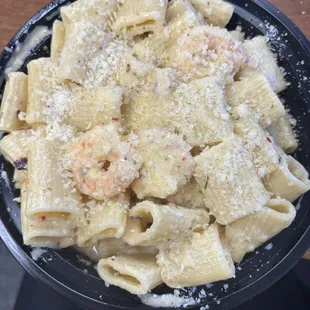 Spicy Spicy Chicken &amp; Shrimp Pasta w/out chicken