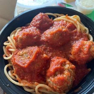 Spaghetti with Meatballs - very tasty!