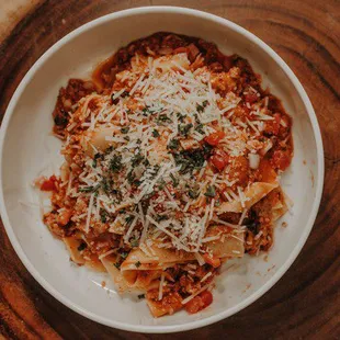Bolognese Parpadelle