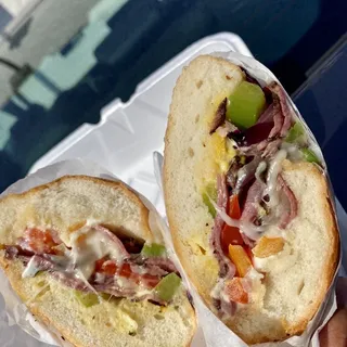 Hot Pastrami Sandwich