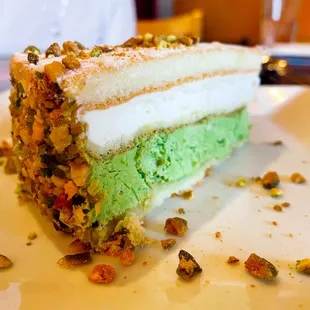 Pistachio Ricotta Cake