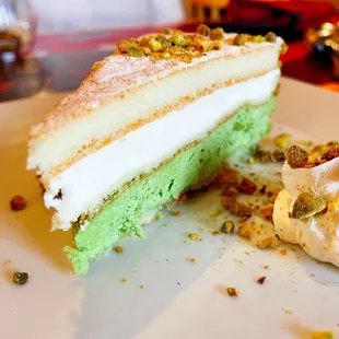 Pistachio Ricotta Cake