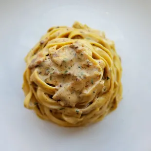 tagliatelle with porcini mushroom sauce