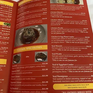 More menu