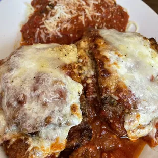Chicken and eggplant