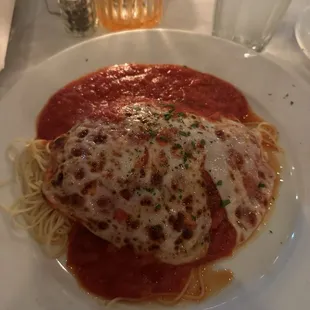 Chicken Parmesan Dinner