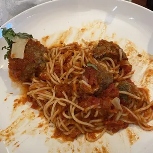 Spaghetti and Meatballs