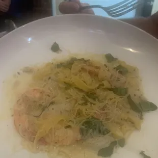 Shrimp and Crab Fettuccine Alfredo