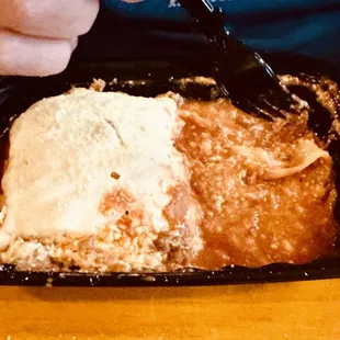 Meat lasagna